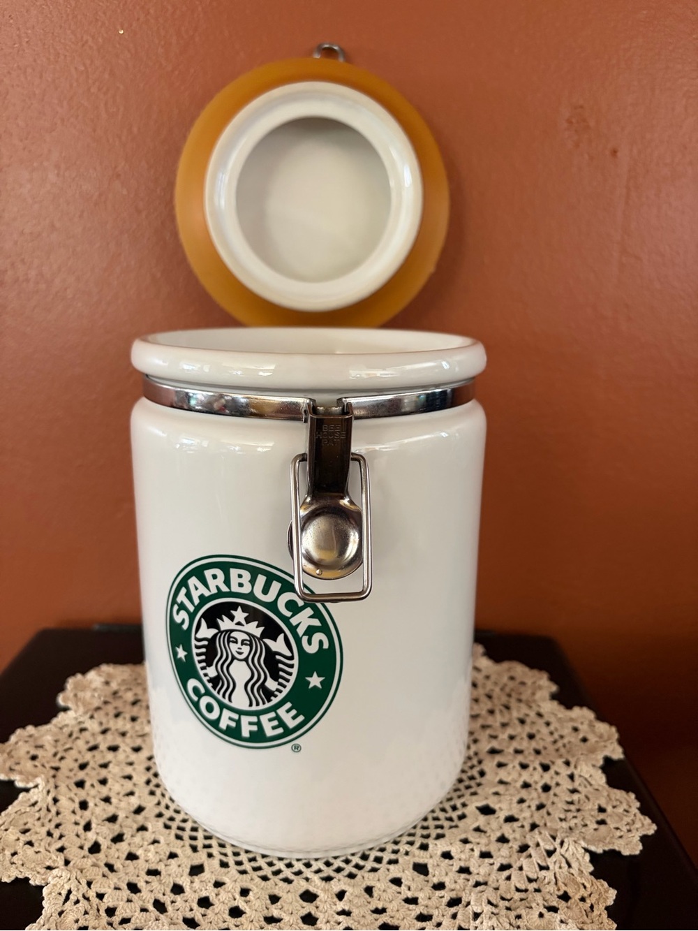 Starbucks Ceramic Canister - Picture 2 of 9